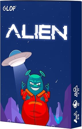 Detalle de Glop Alien 🛸 Juego de Cartas para Todas las Edades