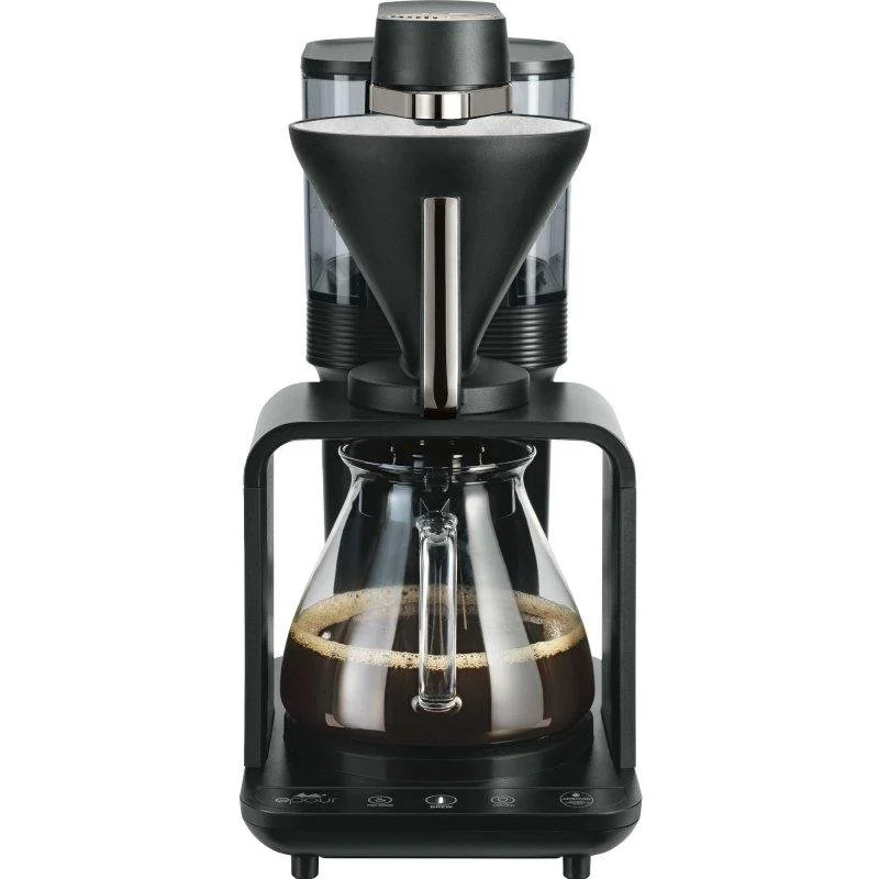 Detalle de Melitta Epour 1024-11: Cafetera de goteo con molinillo integrado y boquilla giratoria 360° (8 tazas)