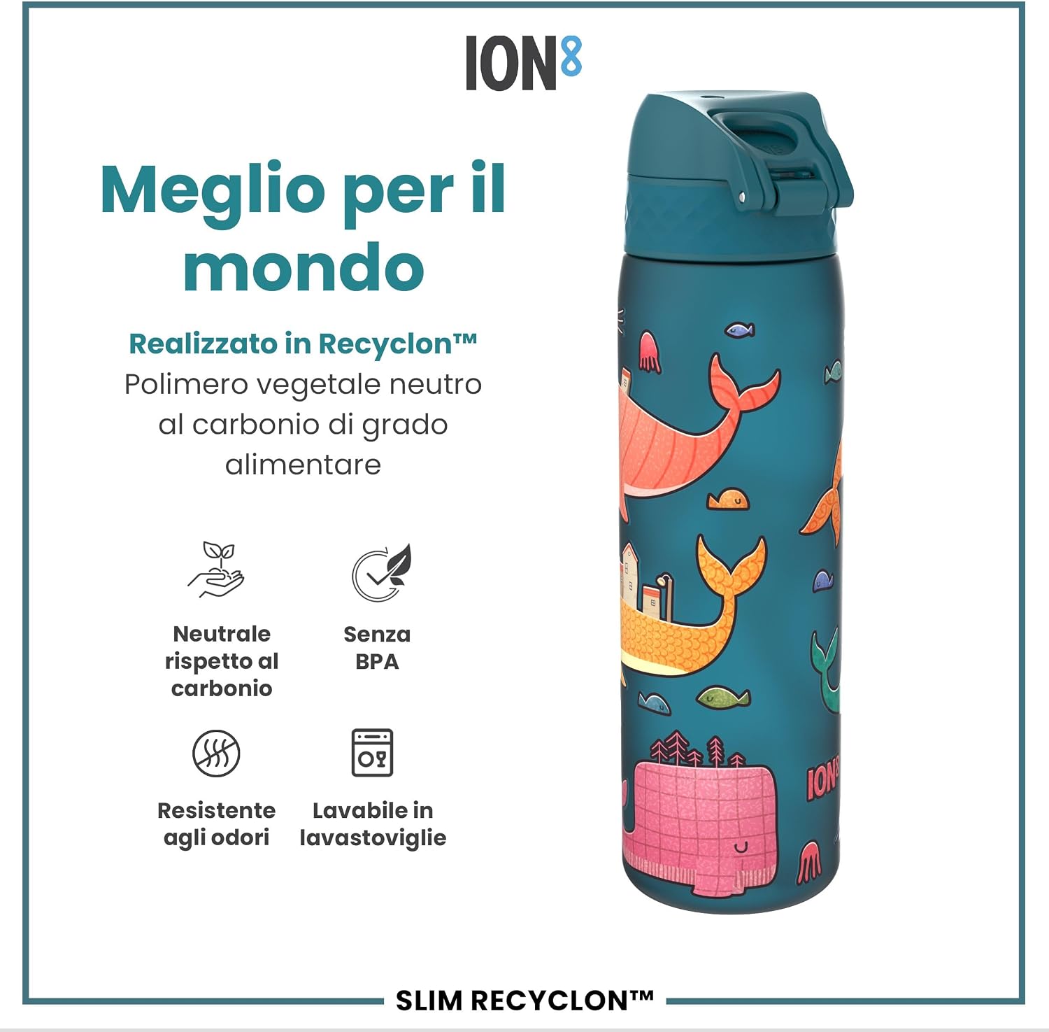 Thumbnail 4 de Ion8 Borraccia 500ml a prova di perdite 🥤