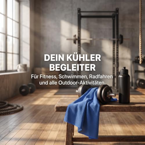Thumbnail 6 de TOYANDONA 4 Stück Kühlendes Sporthandtuch 30x100 cm – Wiederverwendbar, Polyester, atmungsaktiv und schnell trocknend