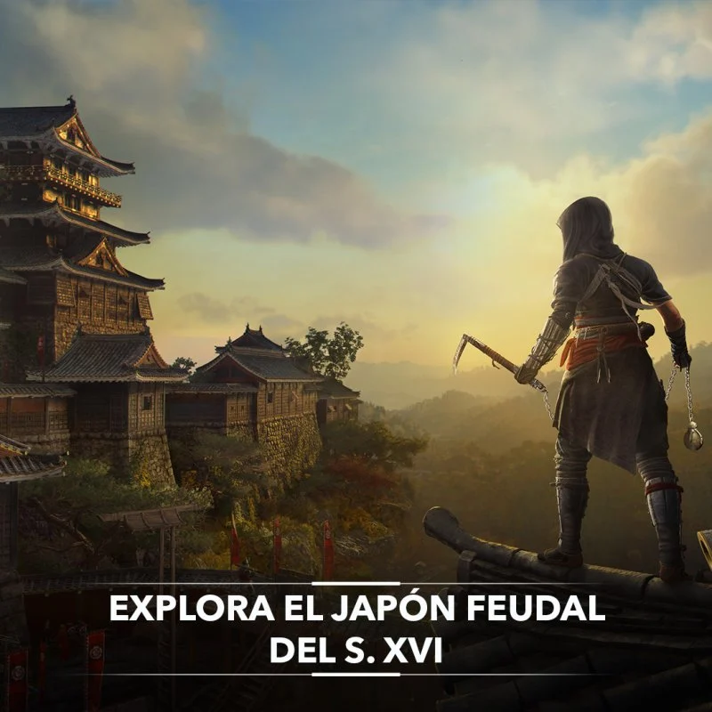 Detalle de Assassin's Creed Shadows PS5 — videojuego de PS5