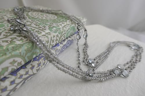 Thumbnail 8 de Sophia Rose Jewellery Labradorit & Blautopas Halskette – 187 cm