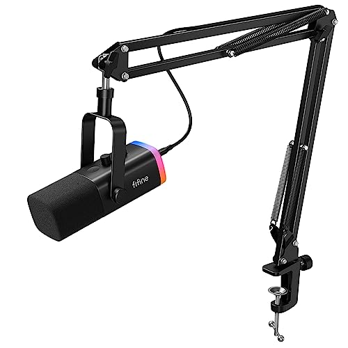 Detalle de FIFINE AM8T Dynamic XLR/USB Gaming Microphone Kit