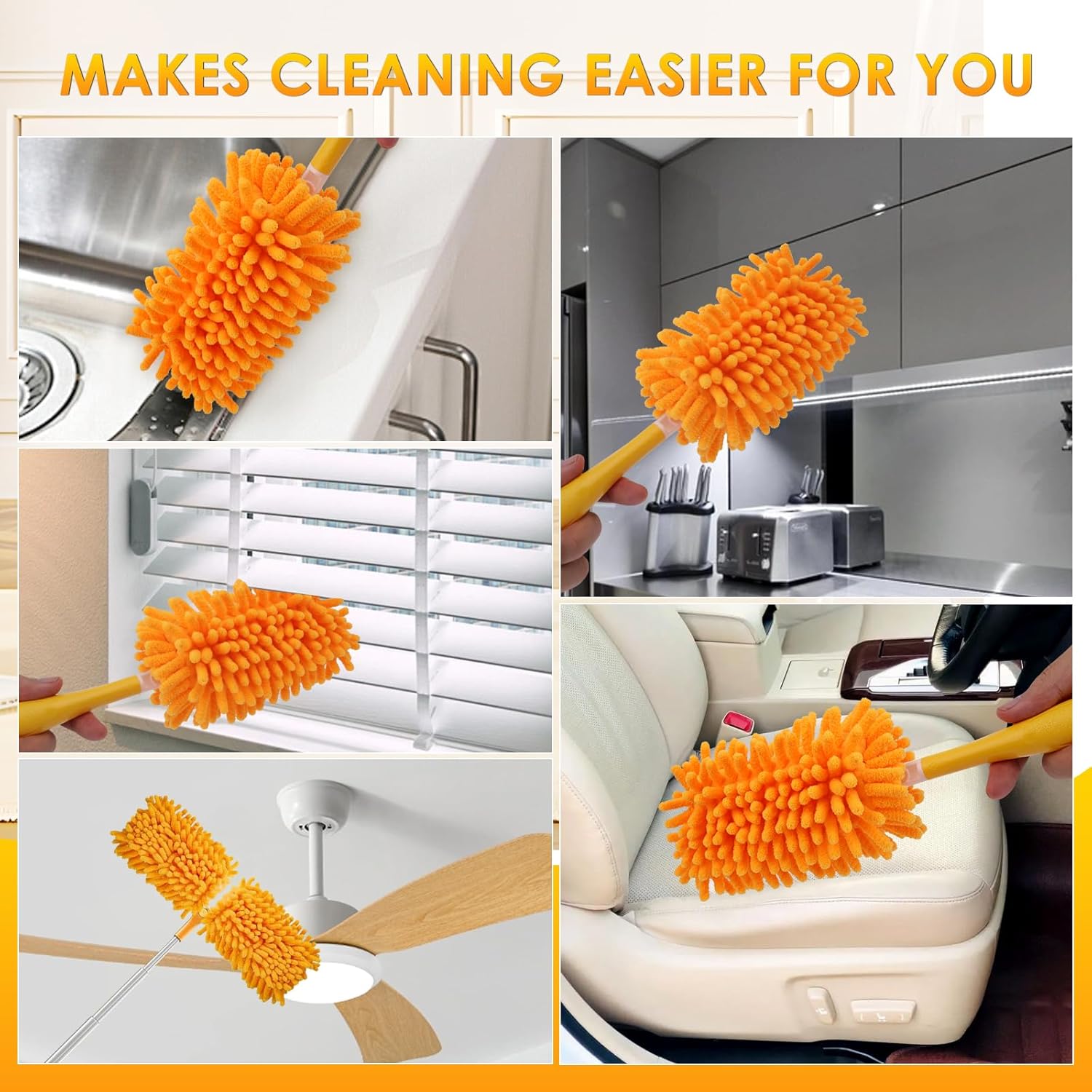 Thumbnail 6 de Redones Dusters for Swiffer - Reusable Duster Refills (8 Pack)
