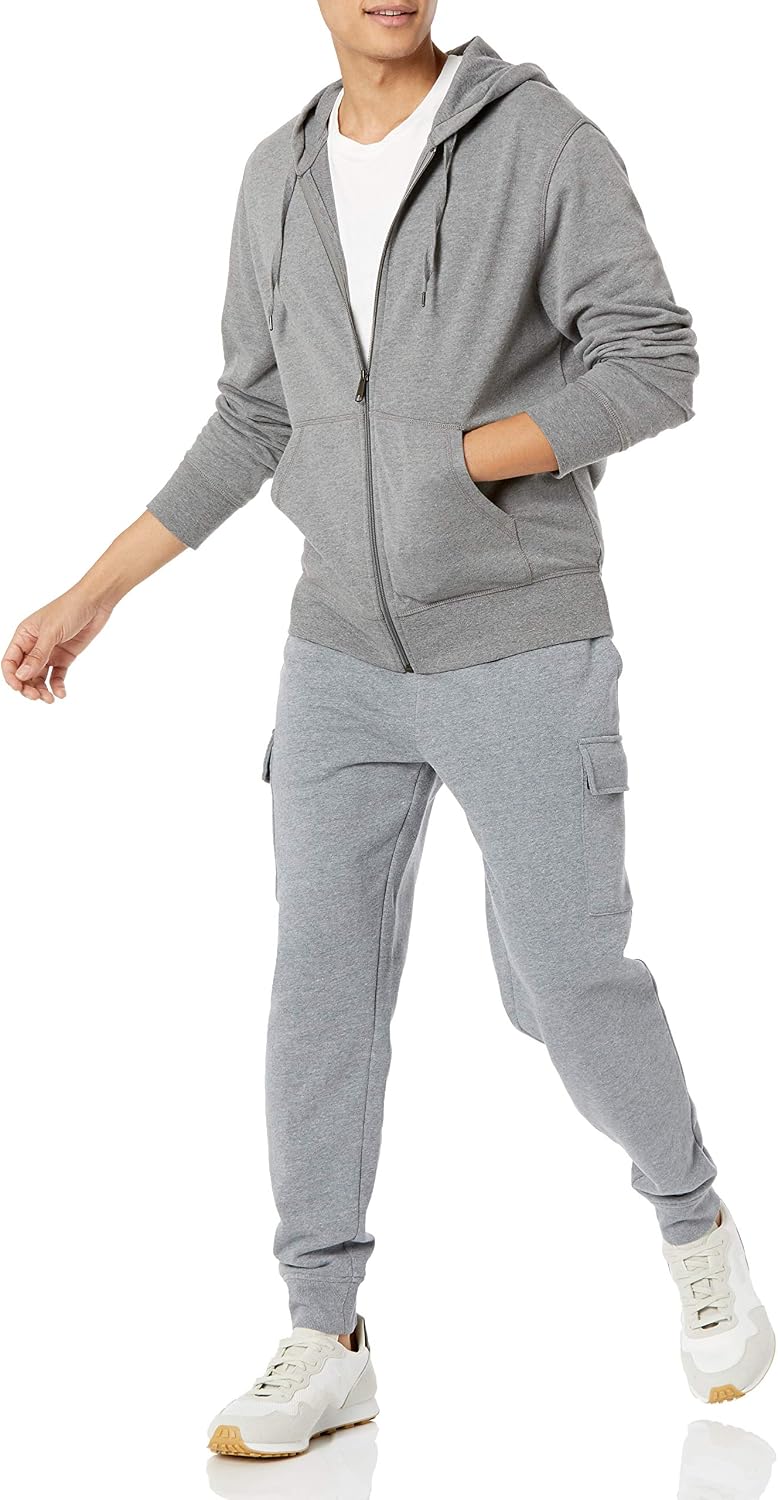 Thumbnail 4 de Amazon Essentials Men's Lightweight French Terry Full-Zip Hoodie