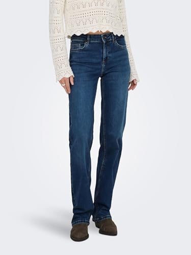 Thumbnail 4 de ONLY Female Straight-Fit Jeans ONLBLUSH – Mittlere Taille, Gerade geschnitten