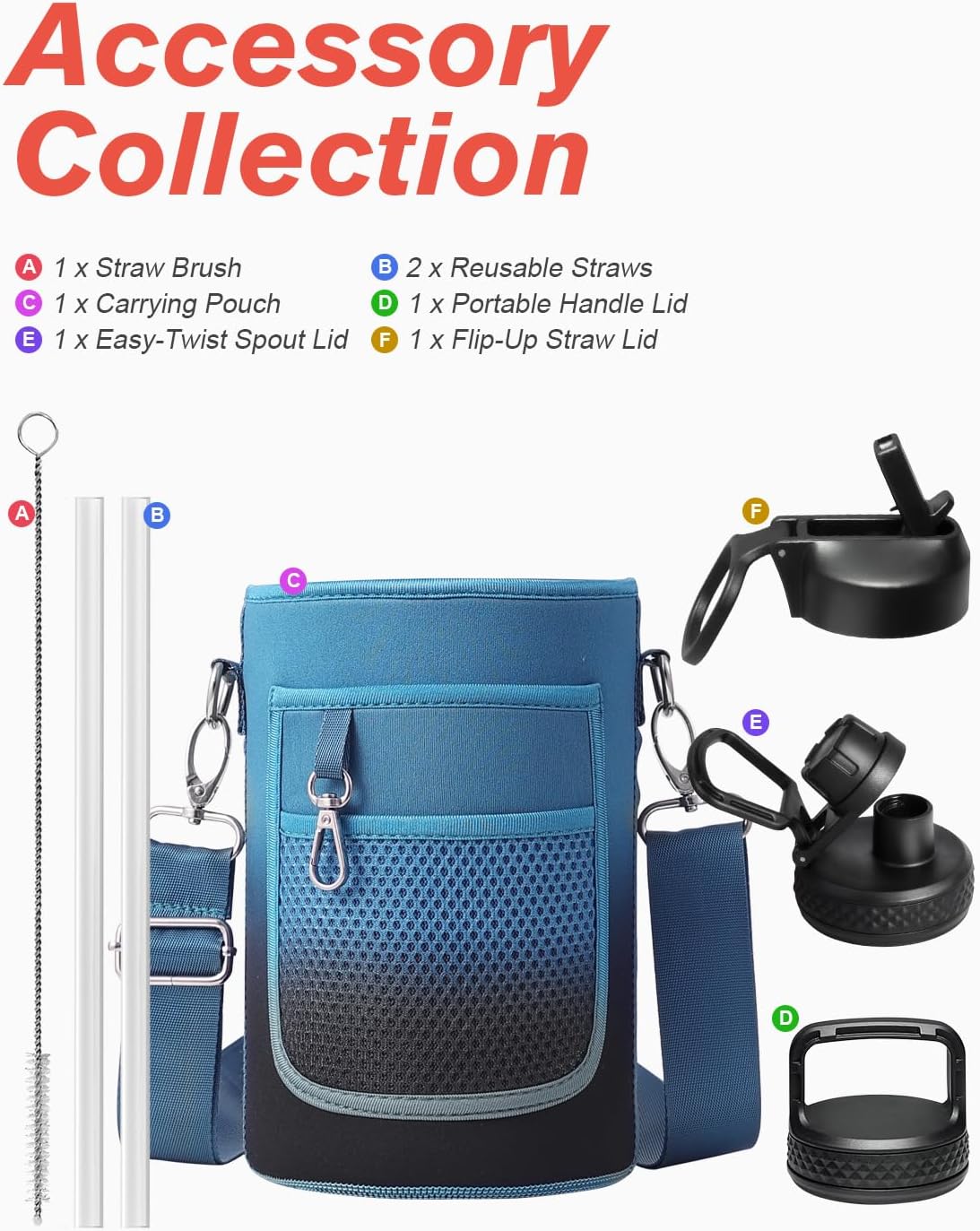 Thumbnail 6 de Coolflask 64 oz Water Bottle 🥤