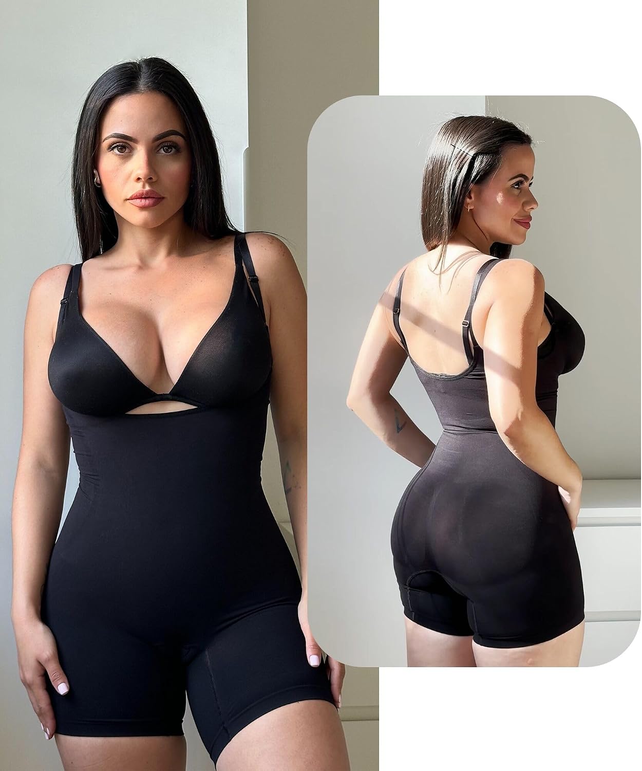 Thumbnail 5 de SHAPERX Open Bust Shapewear Tummy Control Bodysuit