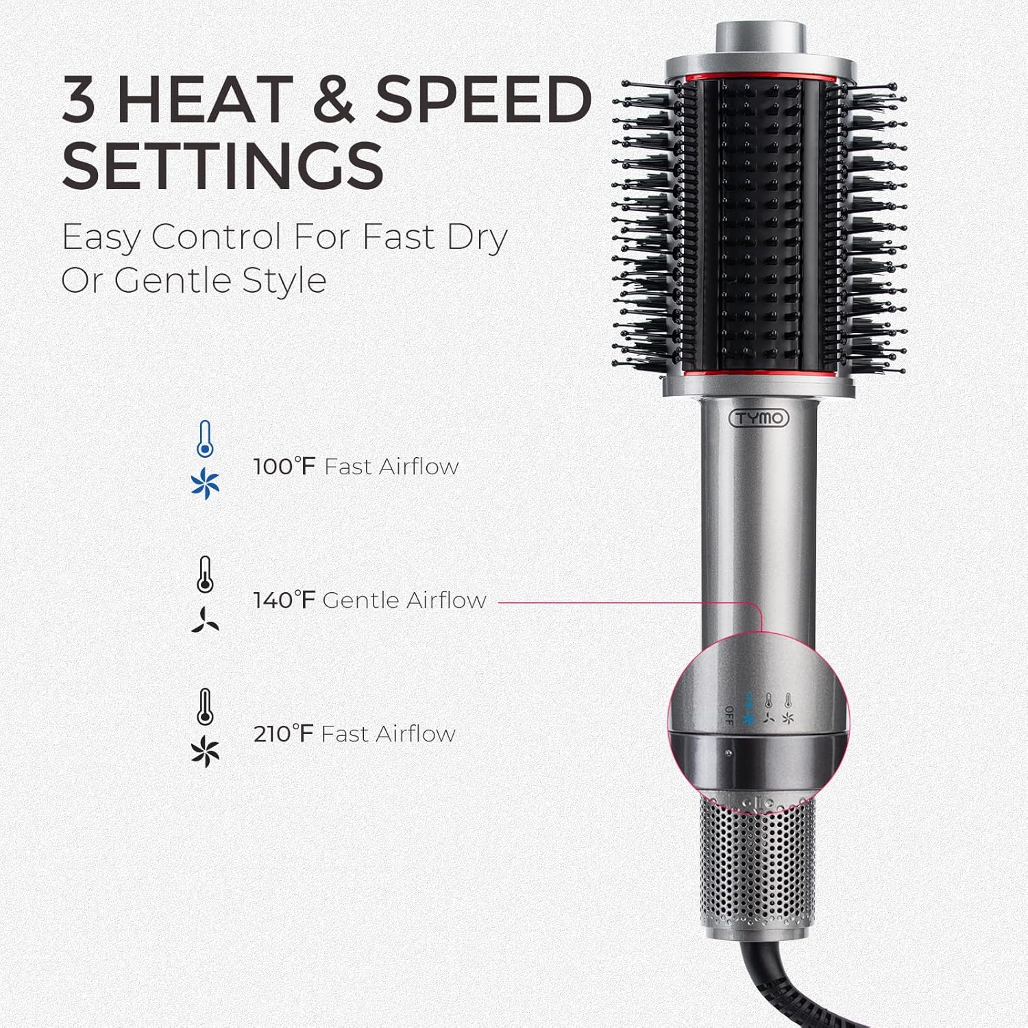 Thumbnail 6 de TYMO 4.0 Hair Blow Dryer Brush 3X Faster