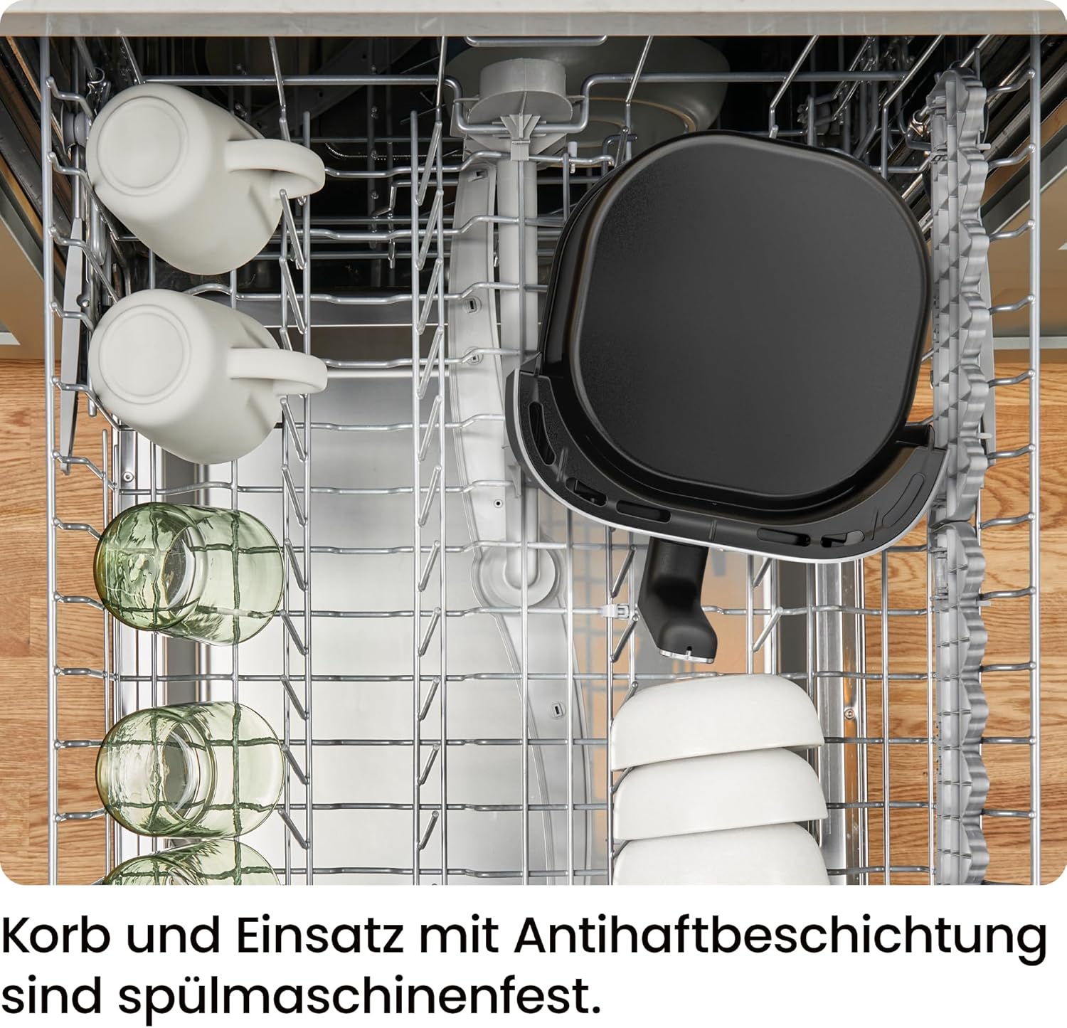 Thumbnail 6 de Chefman Heißluftfritteuse 5,7 L – kompakt, Hi-Fry Technologie, Sichtfenster und Touch Controls