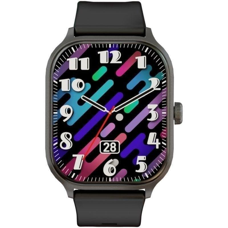 Detalle 2 de PcCom Essential Fit Max — Smartwatch negro para deporte y uso diario