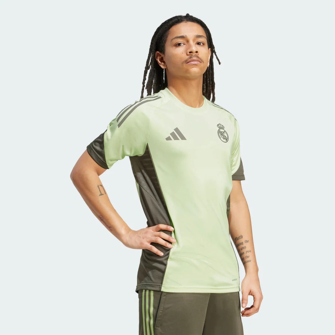 Detalle de Camiseta entrenamiento Real Madrid Tiro 25 Competition de Adidas – verde