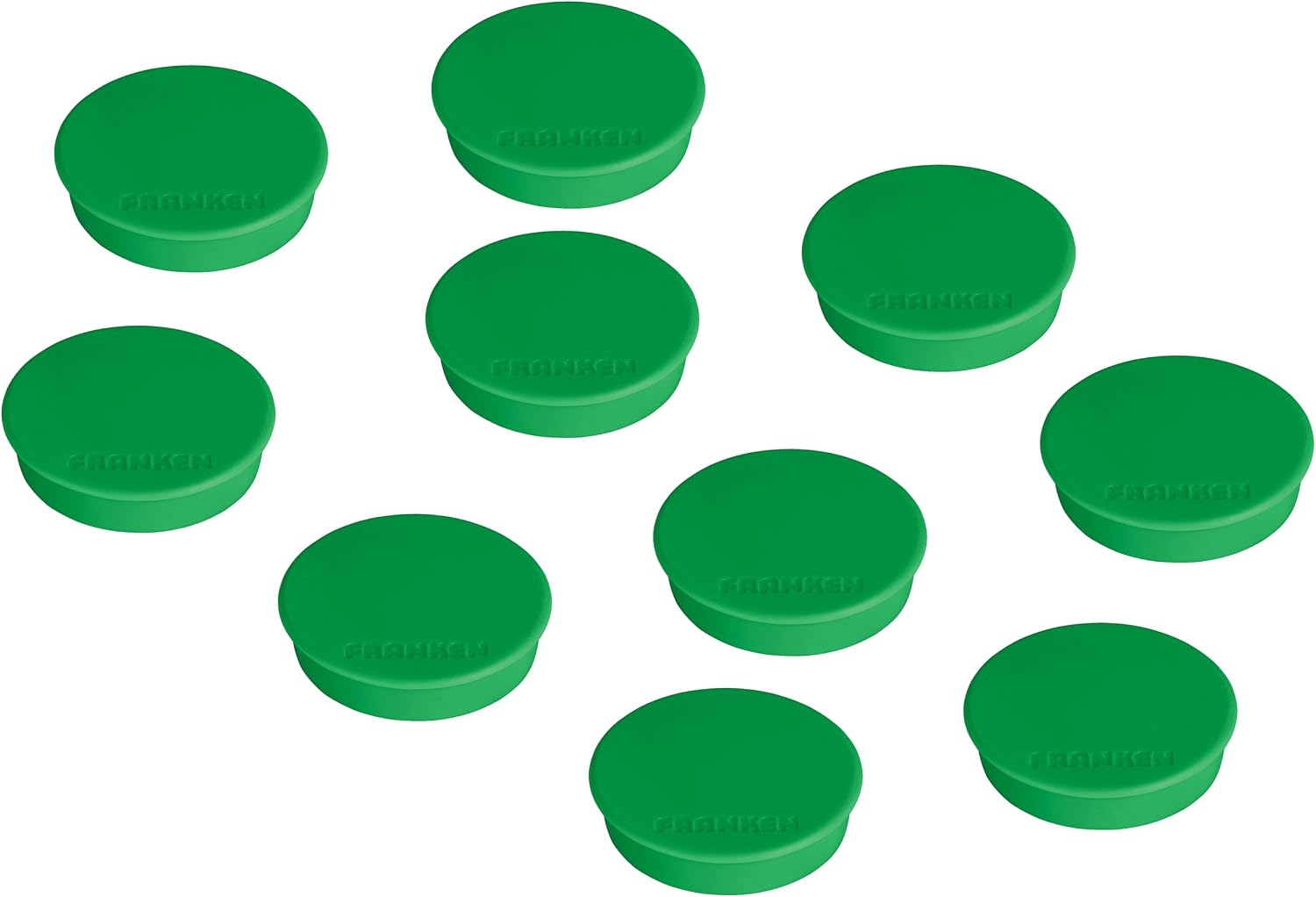 Thumbnail 6 de FRANKEN okrągłe magnesy 32 mm, czarne, siła przyczepności 800 g, 10 szt.