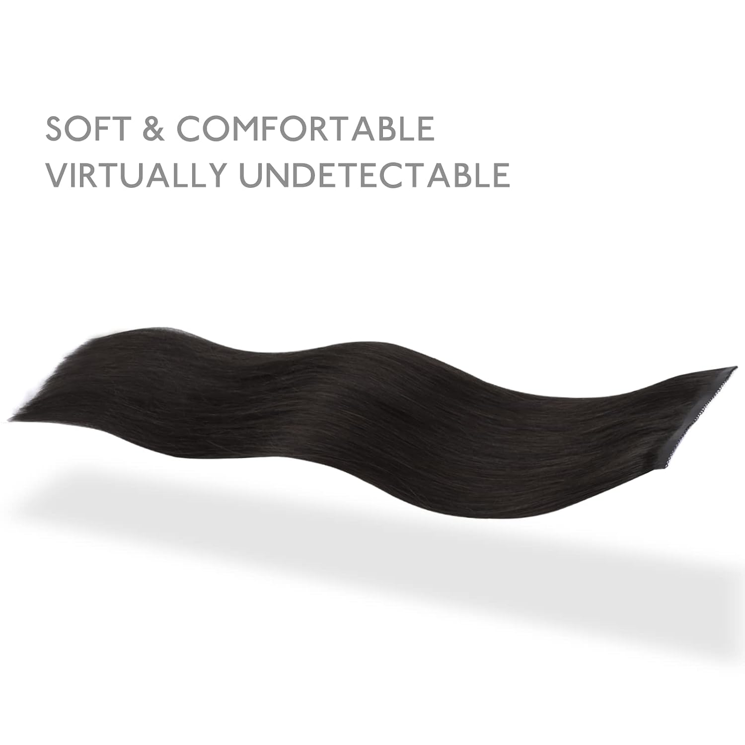 Detalle de WENNALIFE Clip-In Hair Extensions, 14-Inch