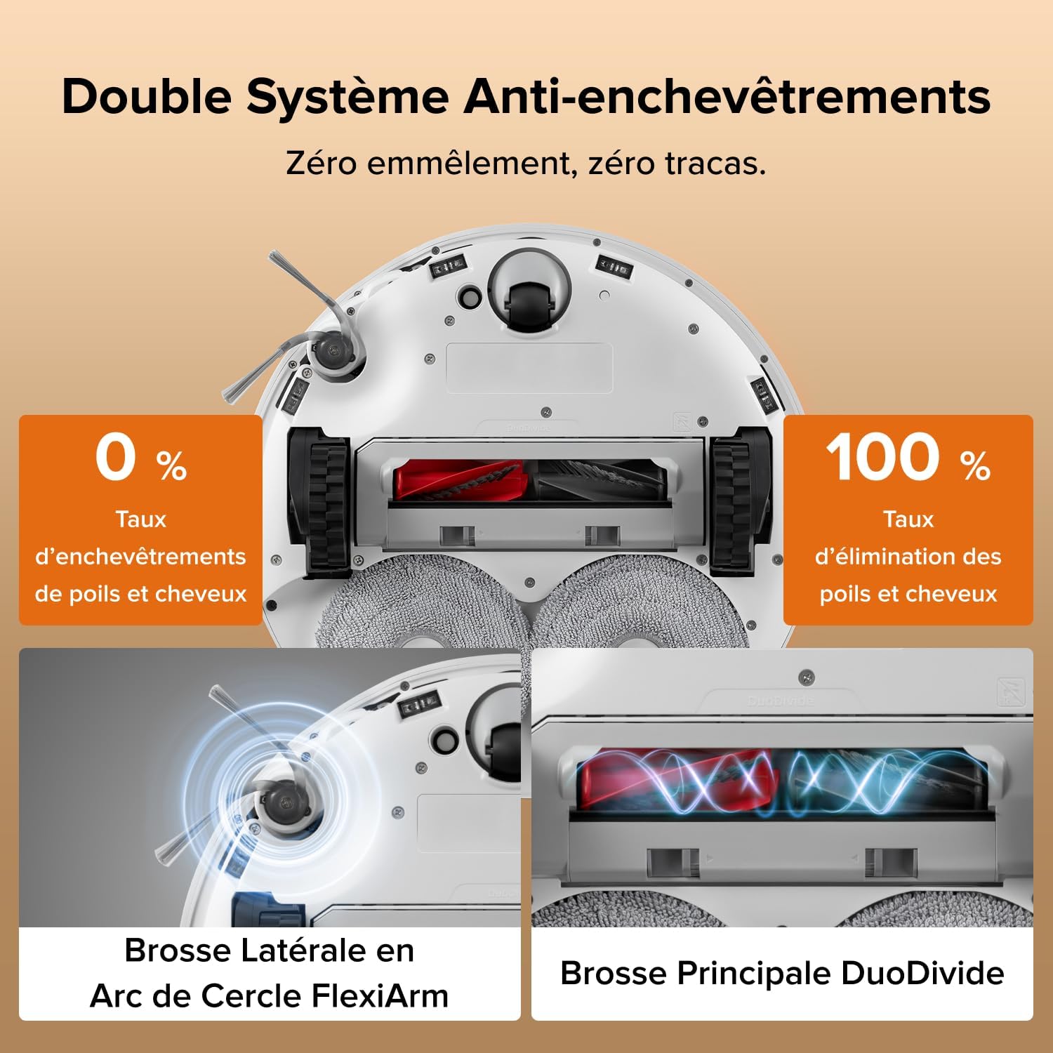 Thumbnail 6 de roborock Qrevo Edge 2 robotstofzuiger met station, dweilfunctie en 25.000 Pa