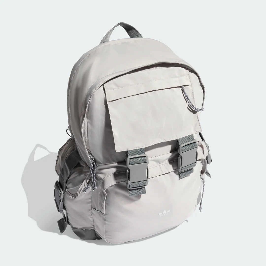 Thumbnail 2 de Mochila Adidas Gris: uso diario y transporte cómodo