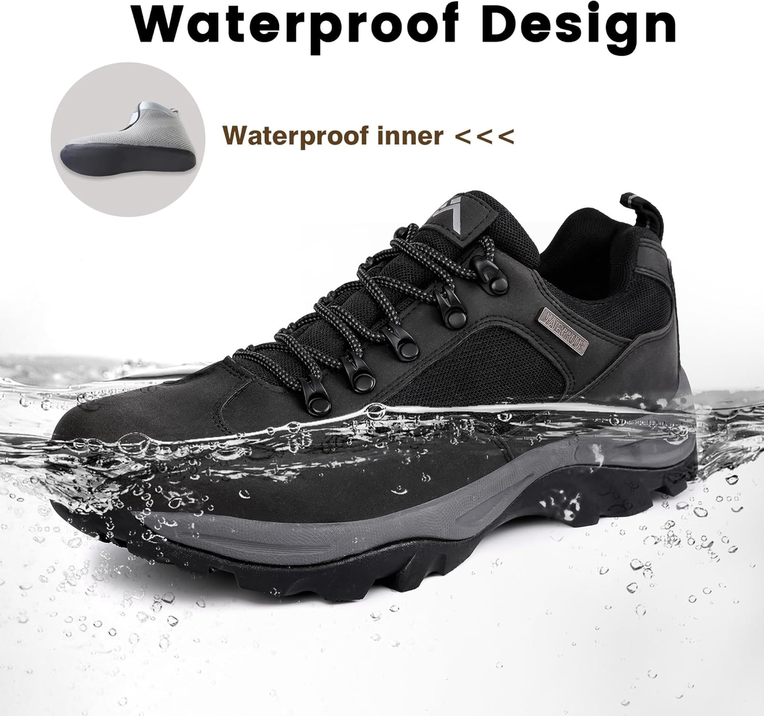 Thumbnail 2 de CC-Los Wanderschuhe Herren – Wasserdicht, rutschfest und allwettertauglich, Größe 40 EU