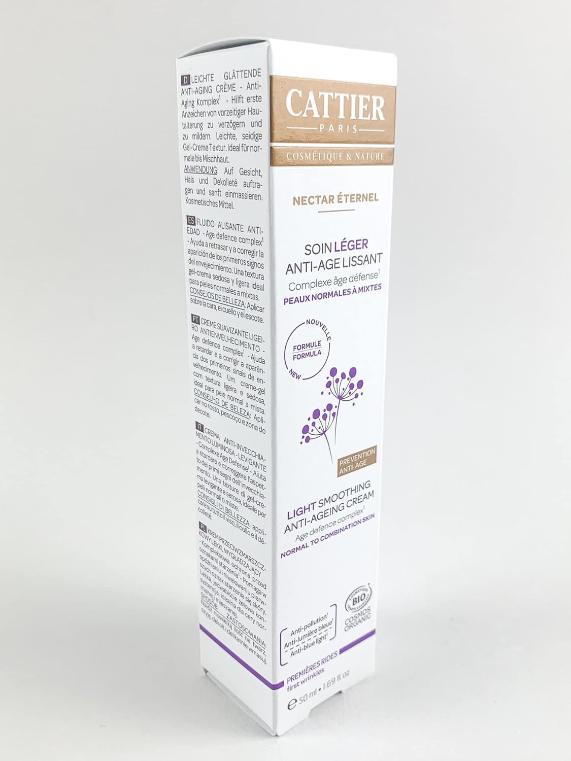 Detalle 2 de Cattier Nectar Éternel Soin Léger Anti-âge lissant 50 ml