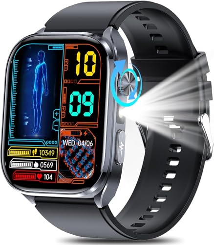 Detalle de YYKY 2026 Smartwatch ECG: display HD, pressione sanguigna, AI-GPT e IP68 in metallo