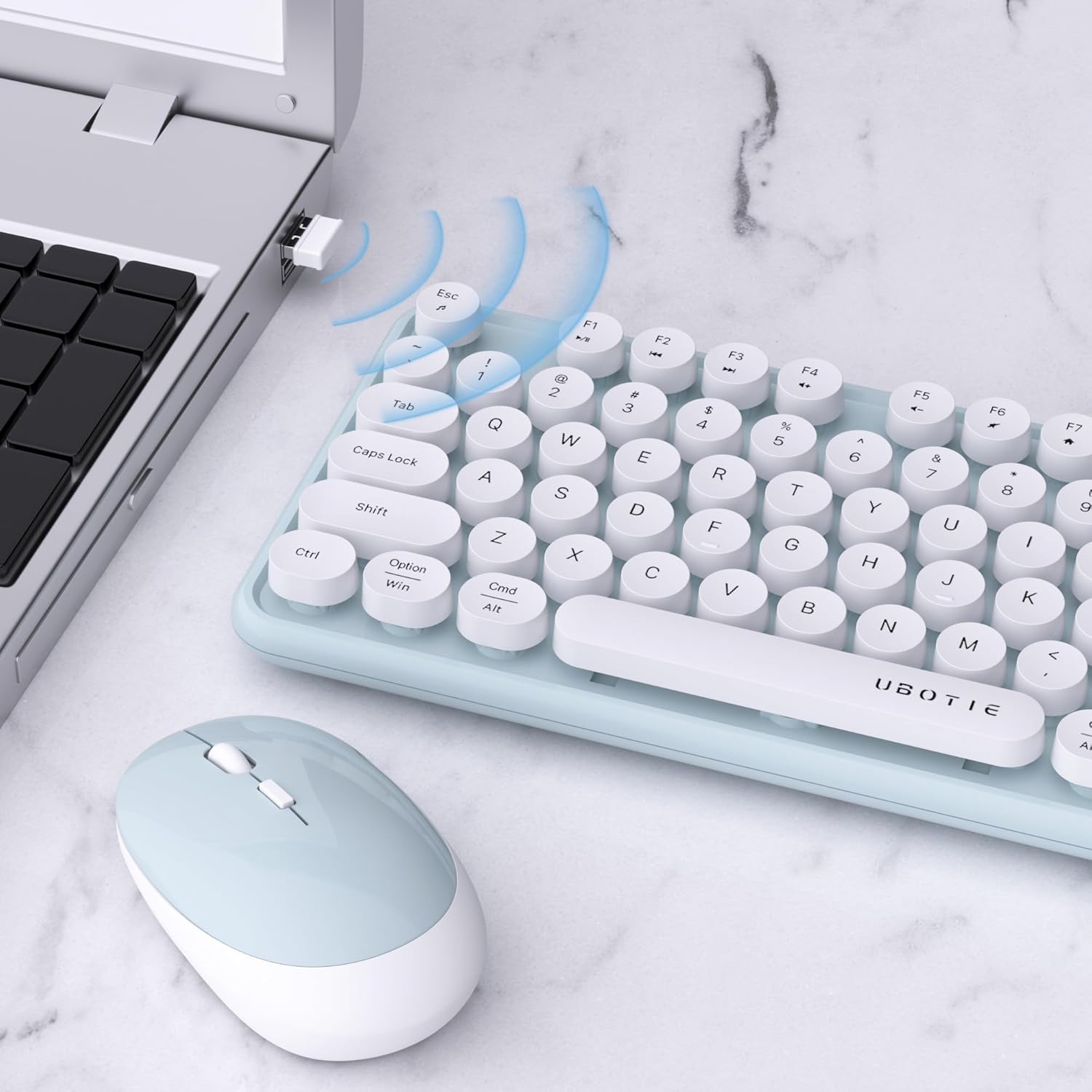 Thumbnail 3 de UBOTIE wireless keyboard 2.4 GHz ⌨