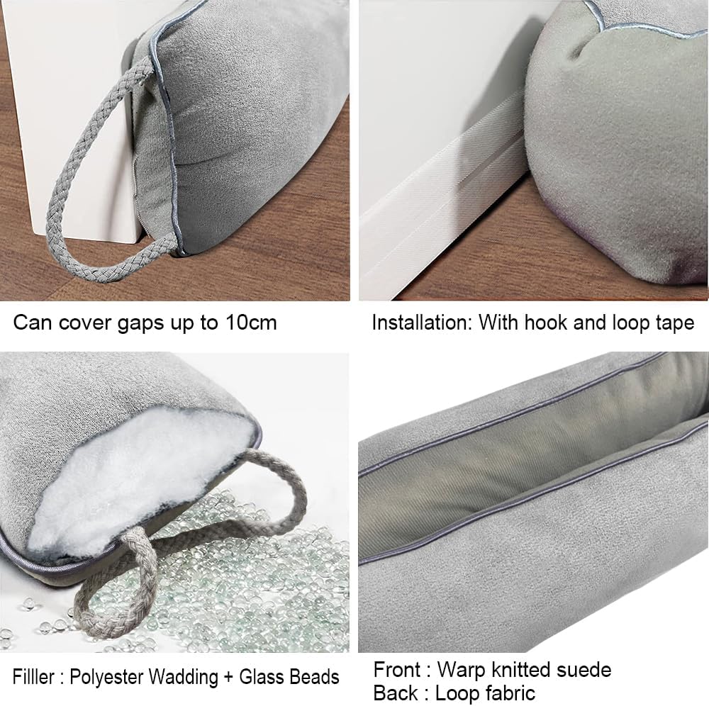 Detalle 1 de Draft Excluder For Doors Cushion 93cm 🪟