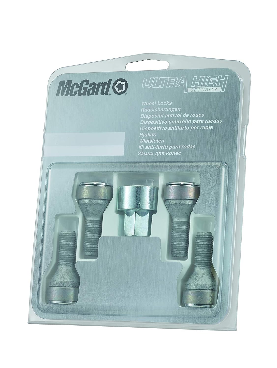 Detalle de McGard 27216SL śruby zabezpieczające koła M12 x 1,25, stożek 60° i pierścień