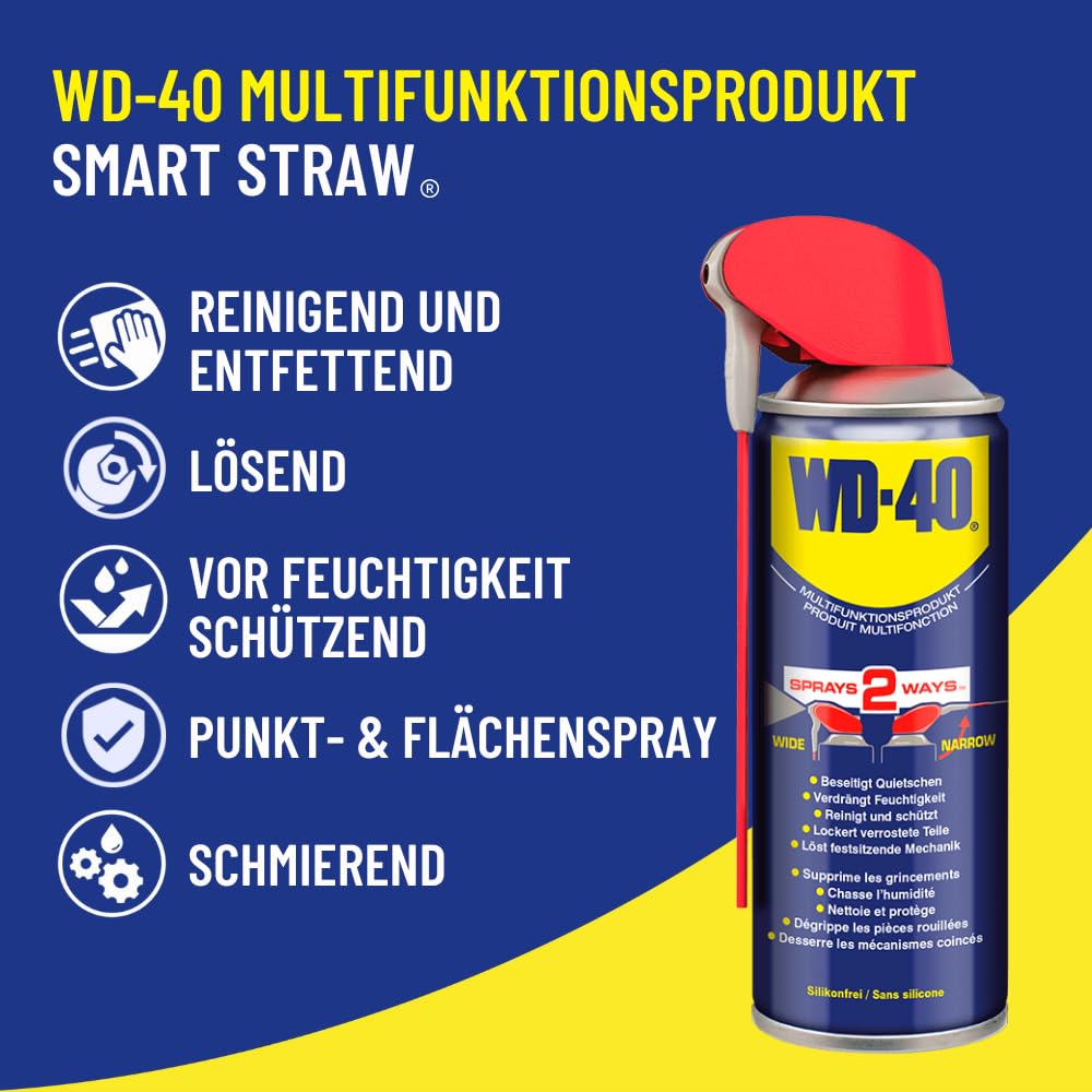 Detalle de WD-40 Multifunktionsprodukt Smart Straw 330ml