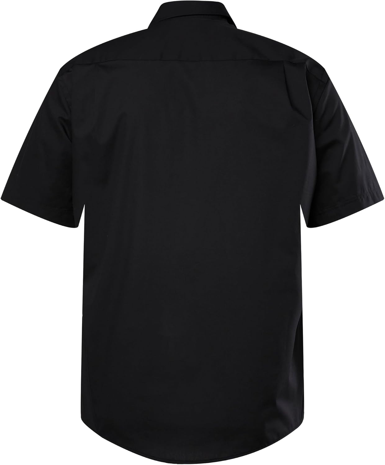 Detalle de Men Plus Herren Businesshemd Halbarm Easycare Comfort Fit Kentkragen – bis 8 XL, bügel- und pflegeleicht
