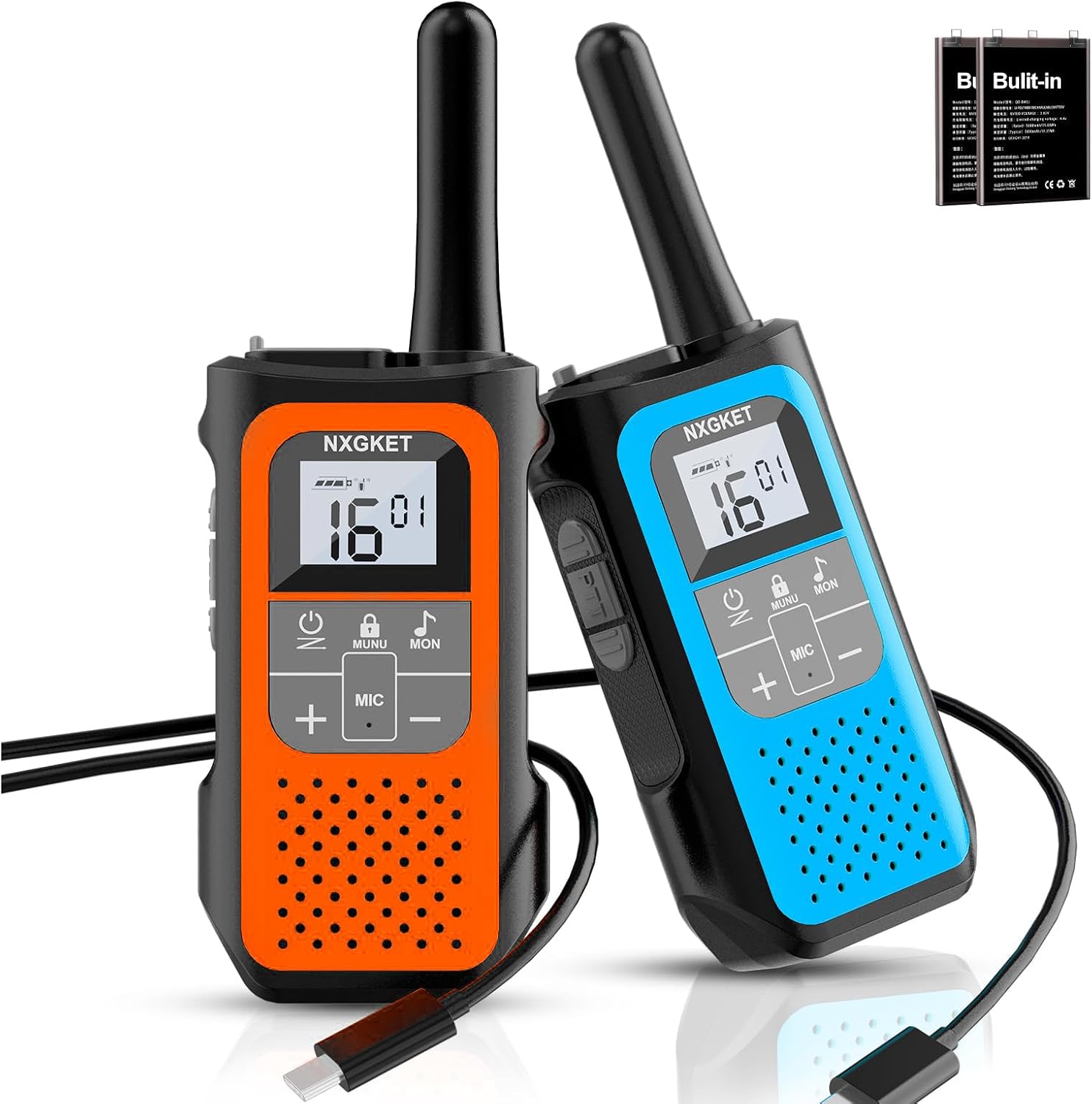 Detalle de NXGKET Walkie-talkies 2-pack