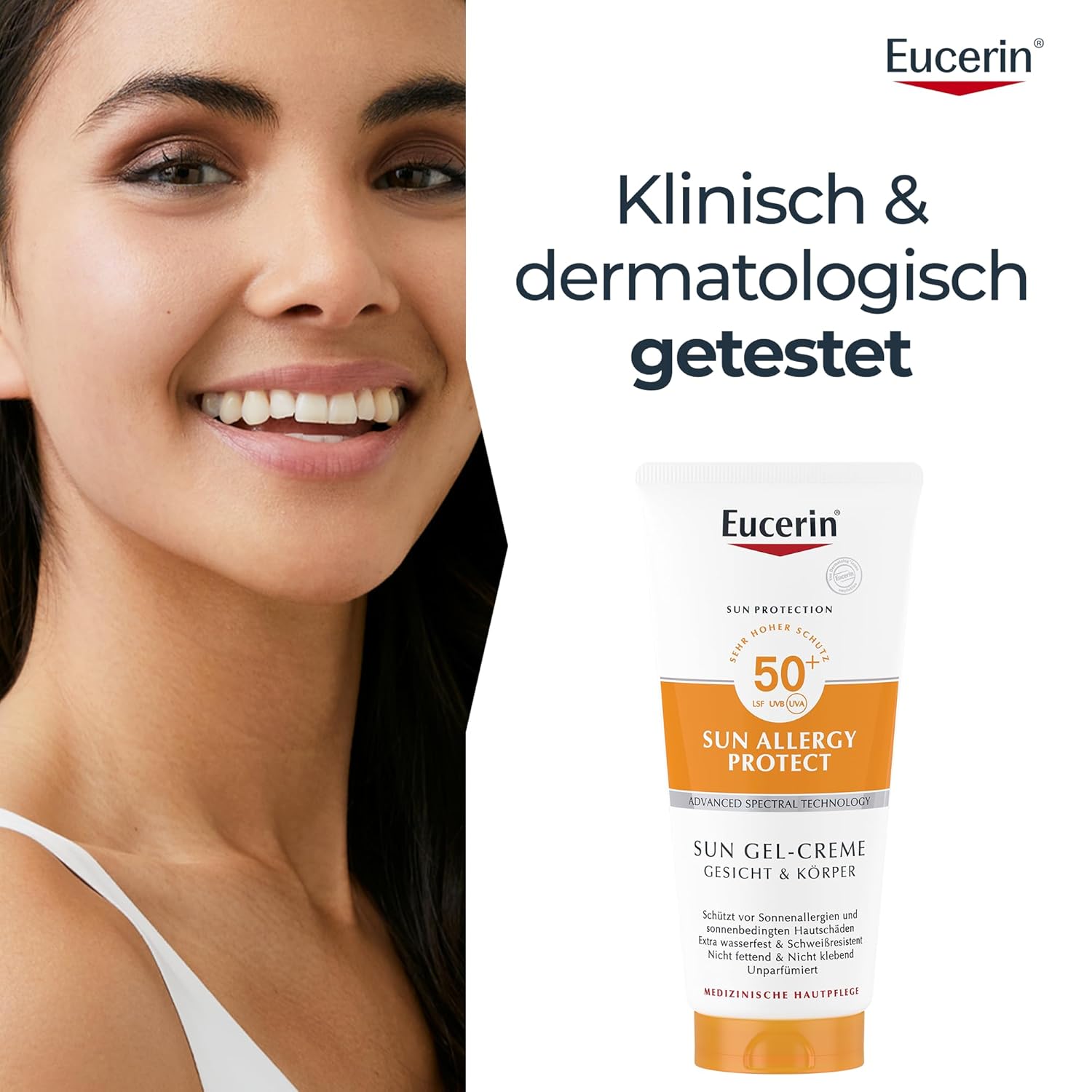 Thumbnail 4 de Eucerin Sun Allergy Protect Sun Gel-Creme LSF 50+ (unparfümiert) – Schutz bei sonnenallergischer, empfindlicher Haut