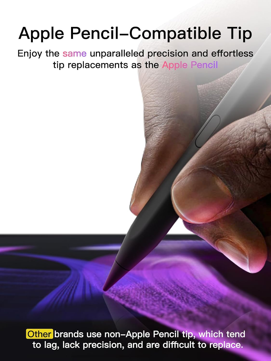 Detalle de USB-C Pencil for iPad, fast charge stylus