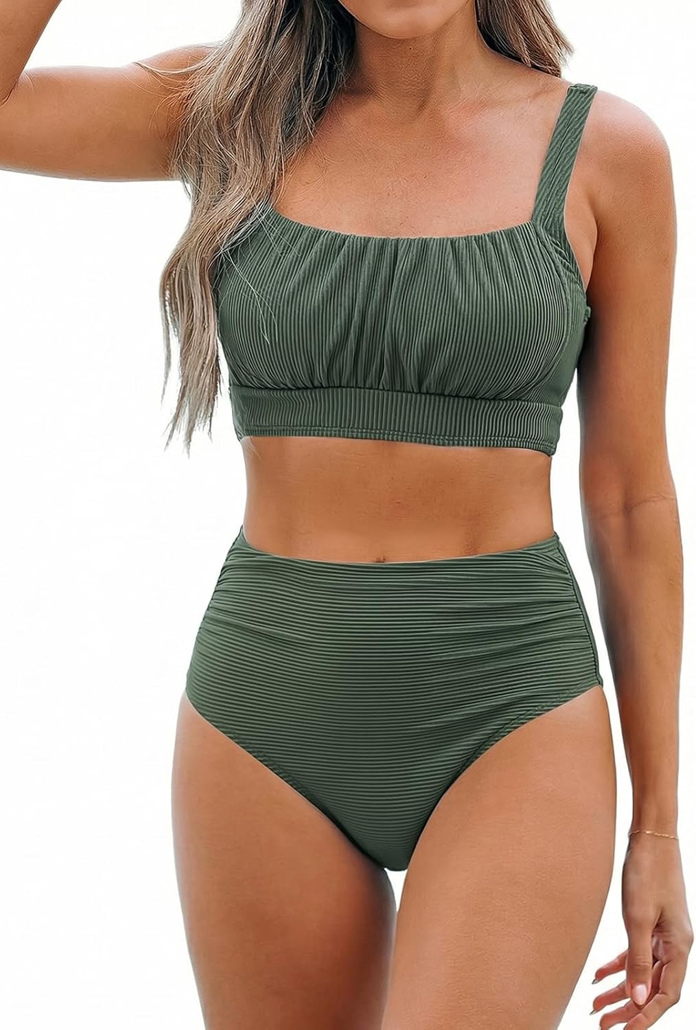Detalle de Bikini CUPSHE due pezzi a vita alta