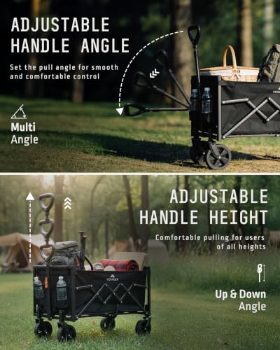 Thumbnail 5 de Voyager Lightweight 70L Camping Wagon with All-Terrain Wheels