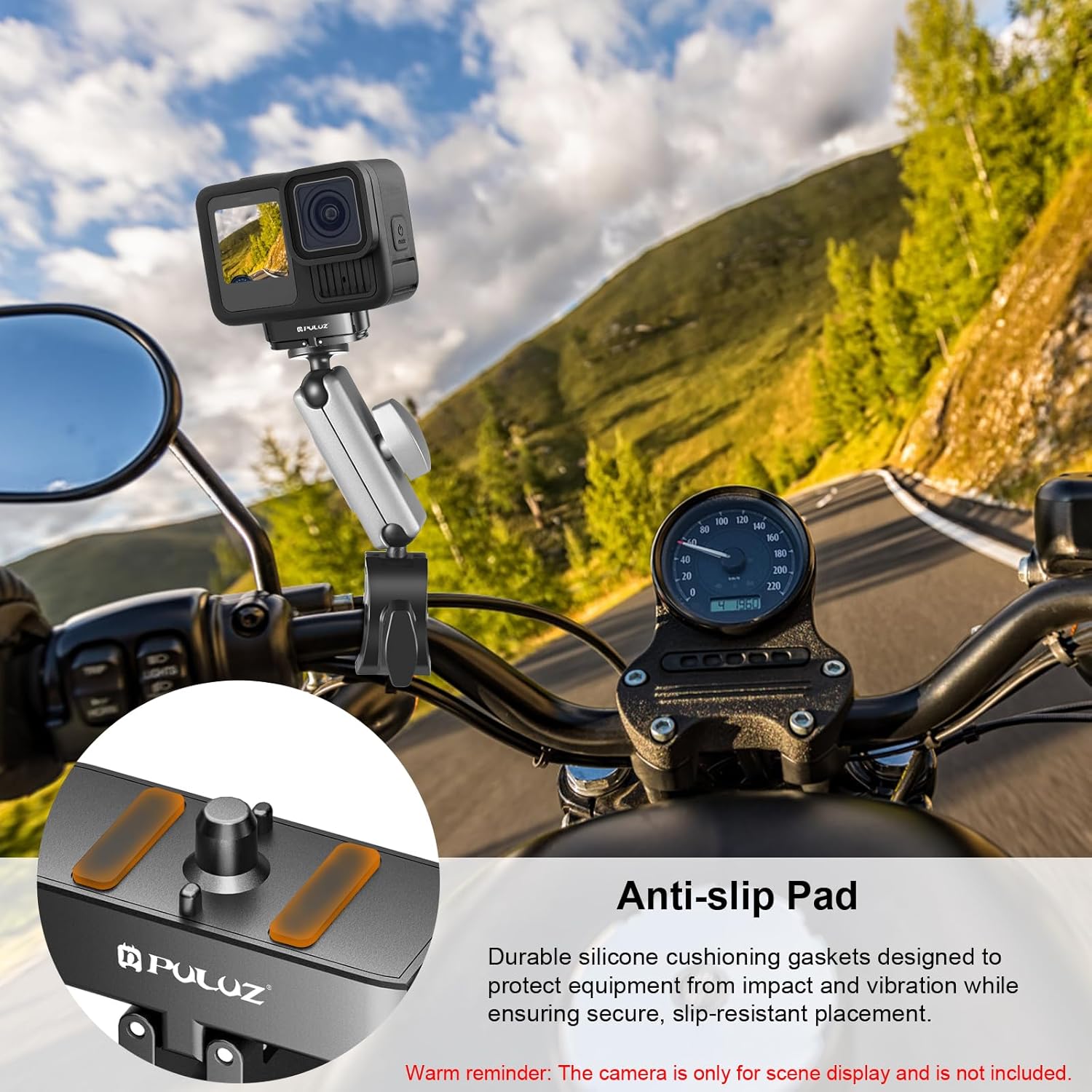 Detalle 2 de PULUZ Quick Release Magnetic Latch Mount for GoPro HERO13 Series