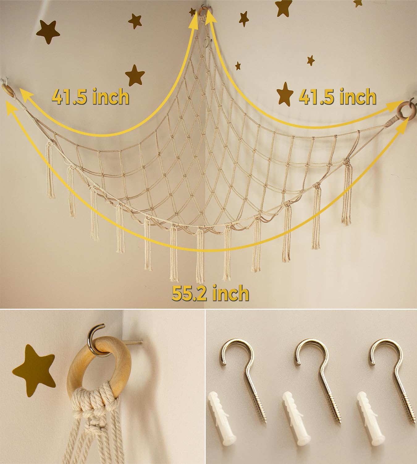 Thumbnail 4 de mirolam Toy Hammock 55 in