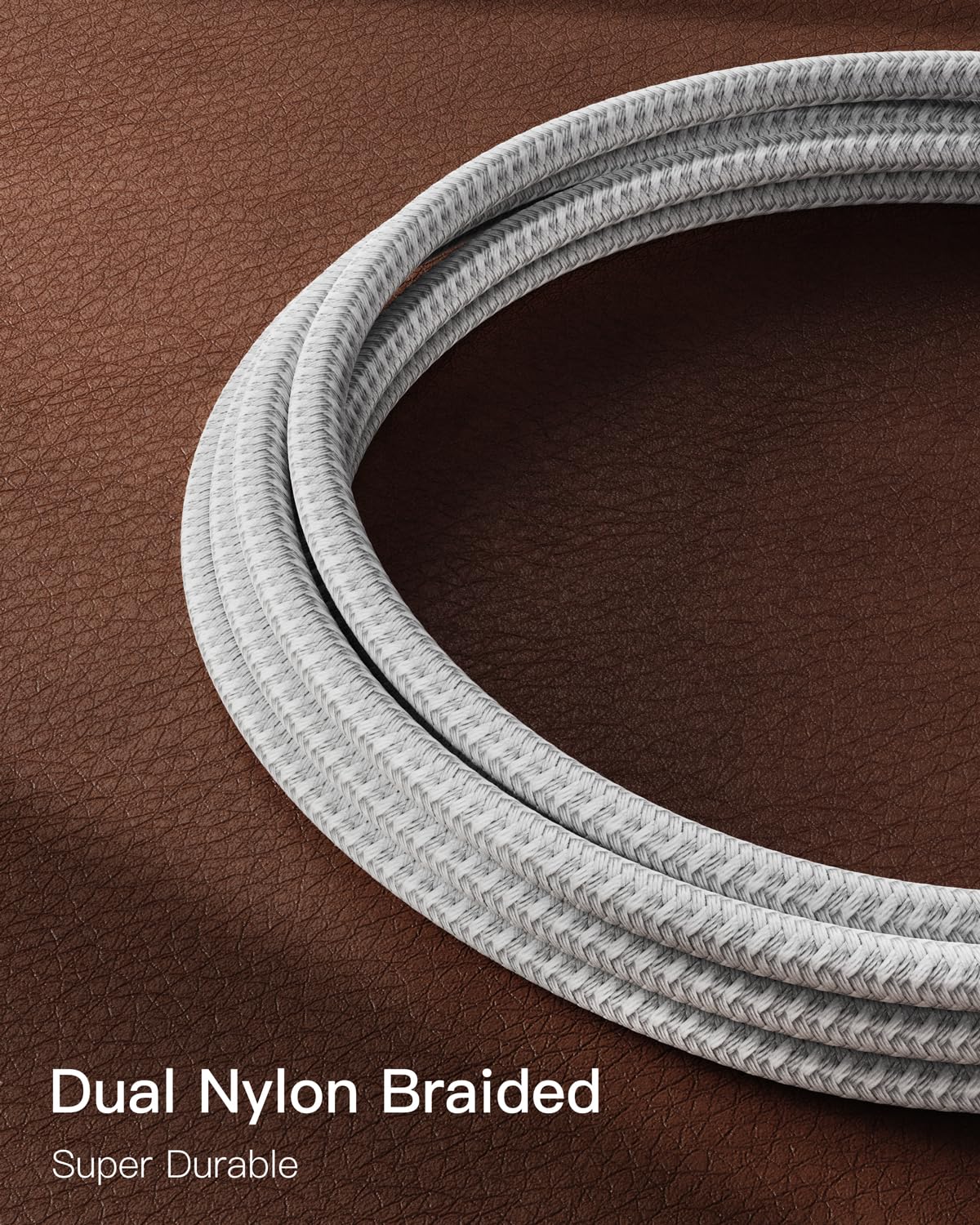 Thumbnail 5 de CONMDEX 2Pack USB-C to USB-A Fast Charging Cable (10Gbps, QC 3.0, 1m) — Android Auto & data transfer