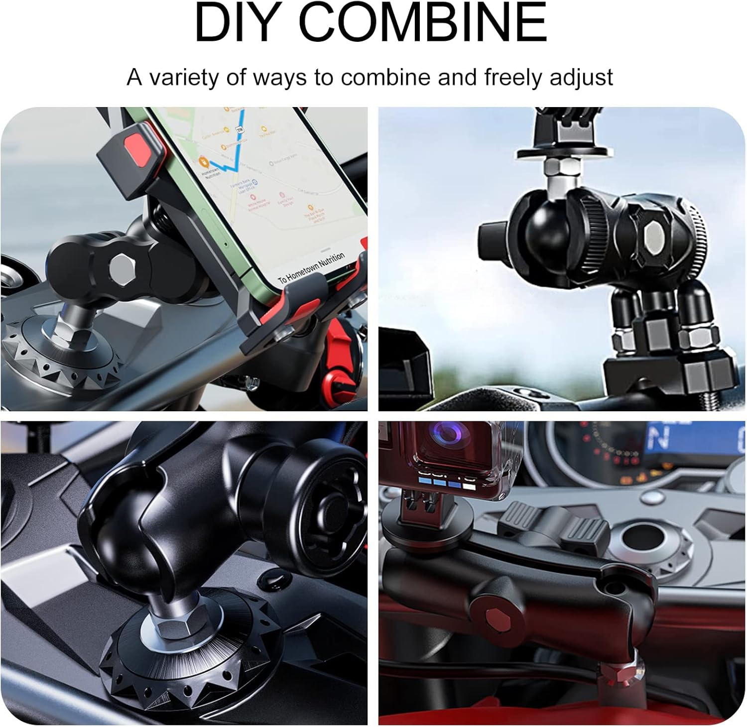 Thumbnail 3 de 1 Inch Ball Mount Holder SZ-M3/8