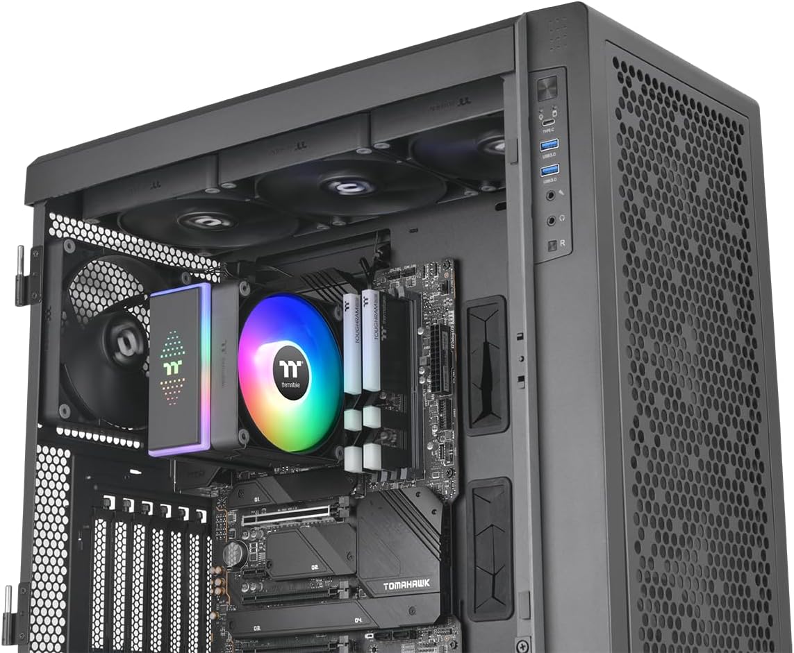 Thumbnail 6 de Thermaltake ASTRIA 400 ARGB CPU Kühler – Tower Luftkühler mit 120 mm PWM-Lüfter und ARGB