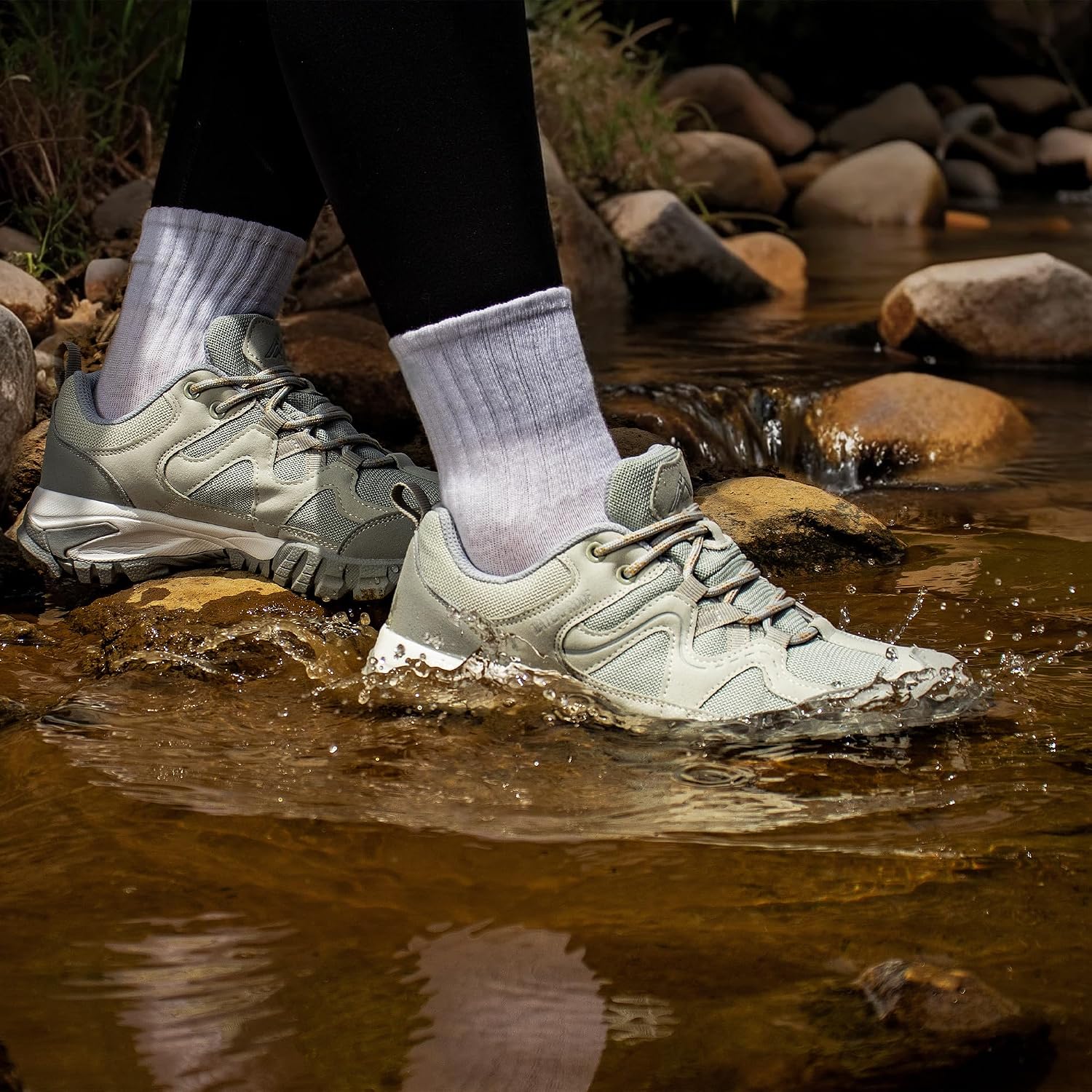 Detalle 2 de CC-Los Damen wasserdichte Wanderschuhe Größe 36-43