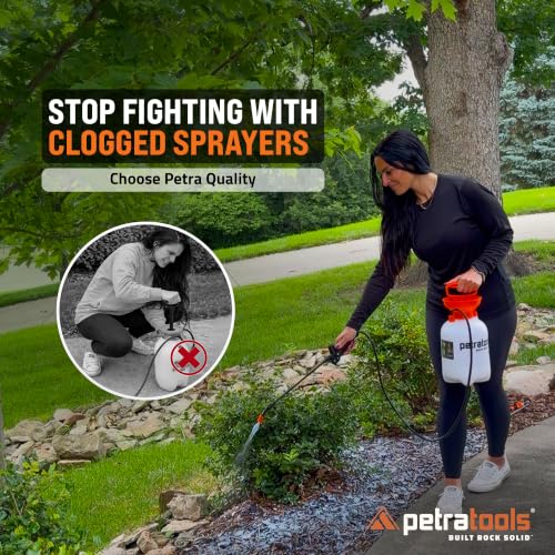Thumbnail 5 de PetraTools HD101 Garden Sprayer: 1 Gallon with 52-inch Hose and 2 Nozzles