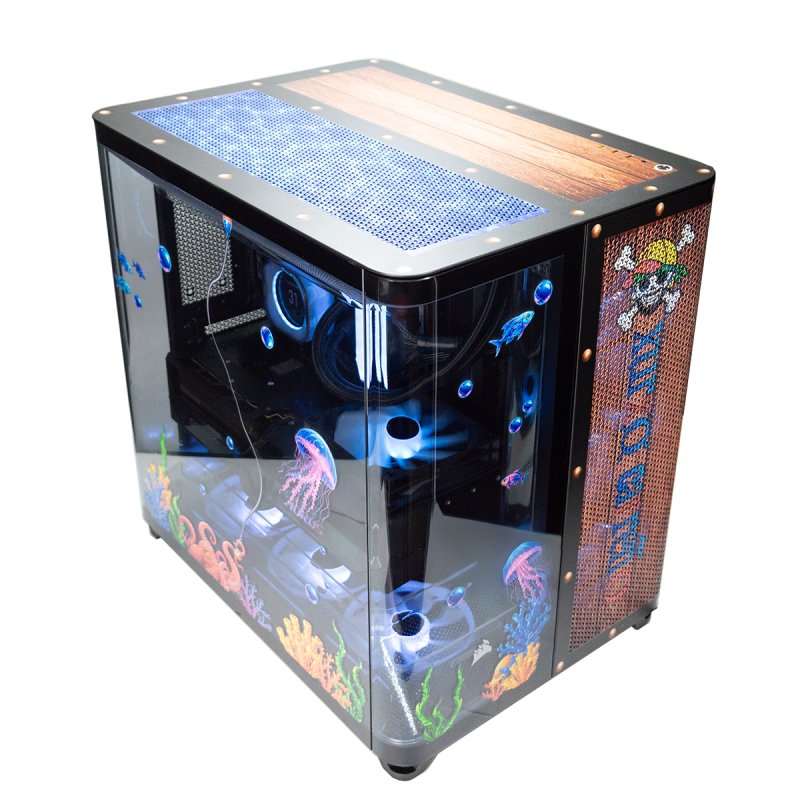 Detalle de PcCom Ultimate AMD Ryzen 7 9800X3D 64GB / 2TB SSD / RTX 5080 - Windows 11 Home