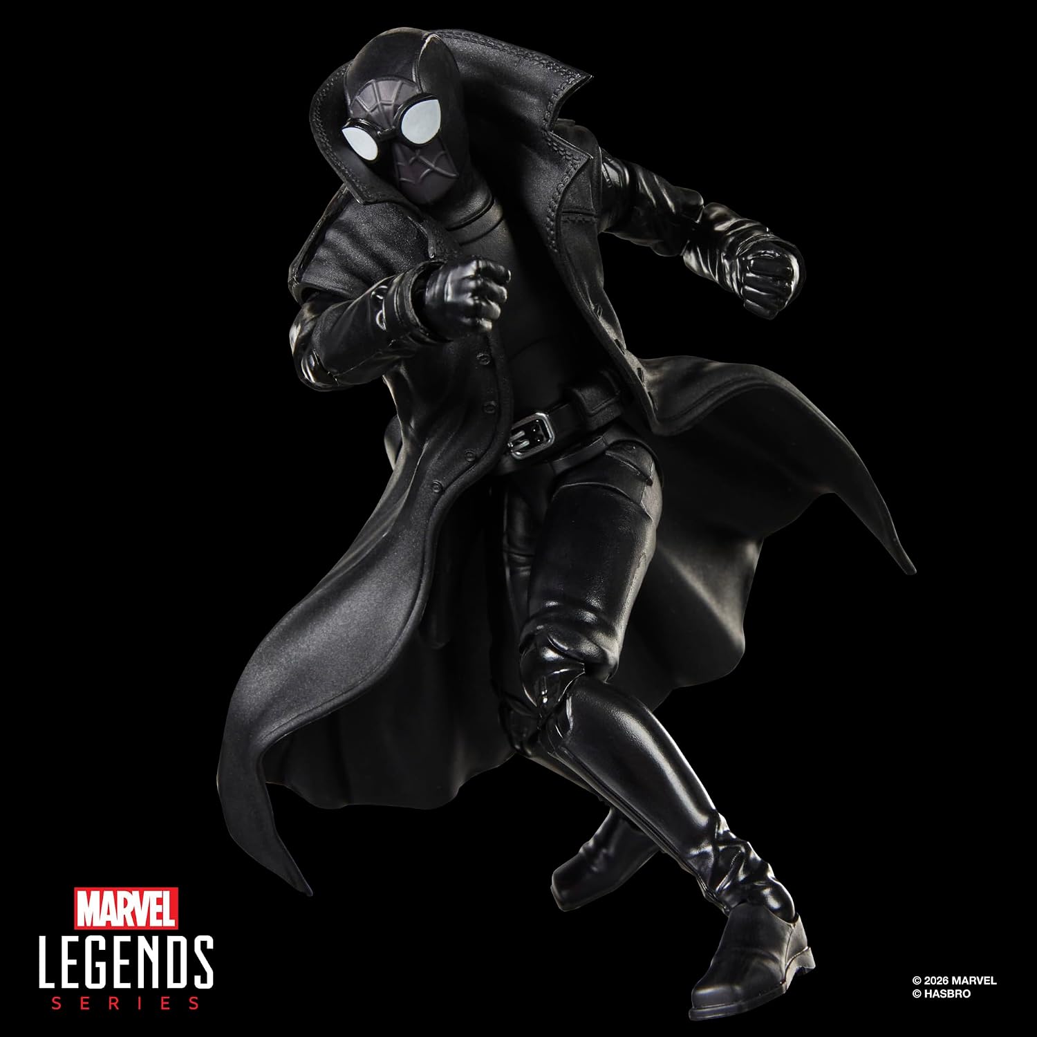 Thumbnail 6 de Marvel Legends Spider-Man Noir G2094 – figurka 15 cm, 6 akcesoriów i karta retro