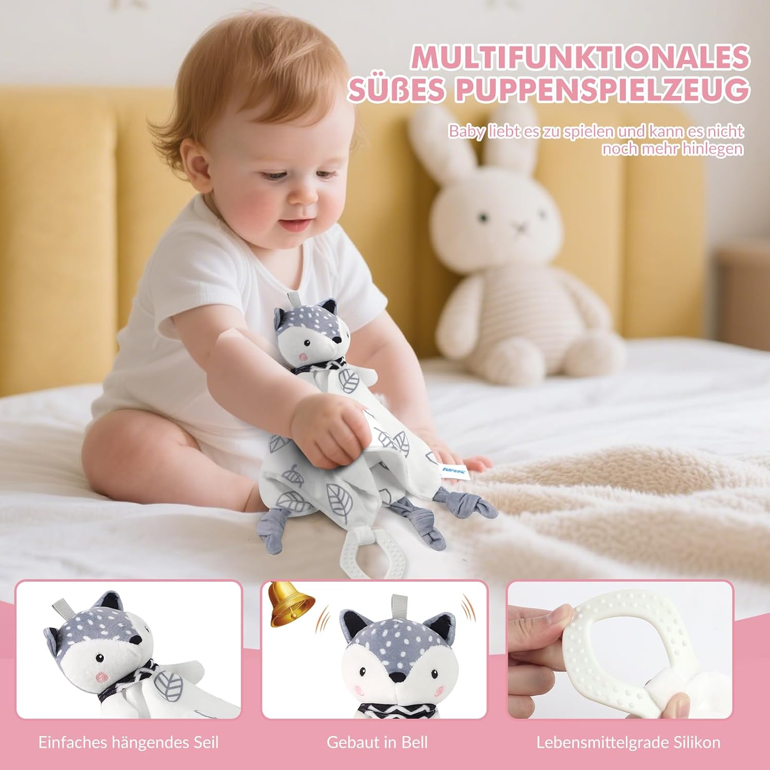 Thumbnail 6 de Neugeborenen Geschenk 7‑in‑1 Babyset 70x100 cm