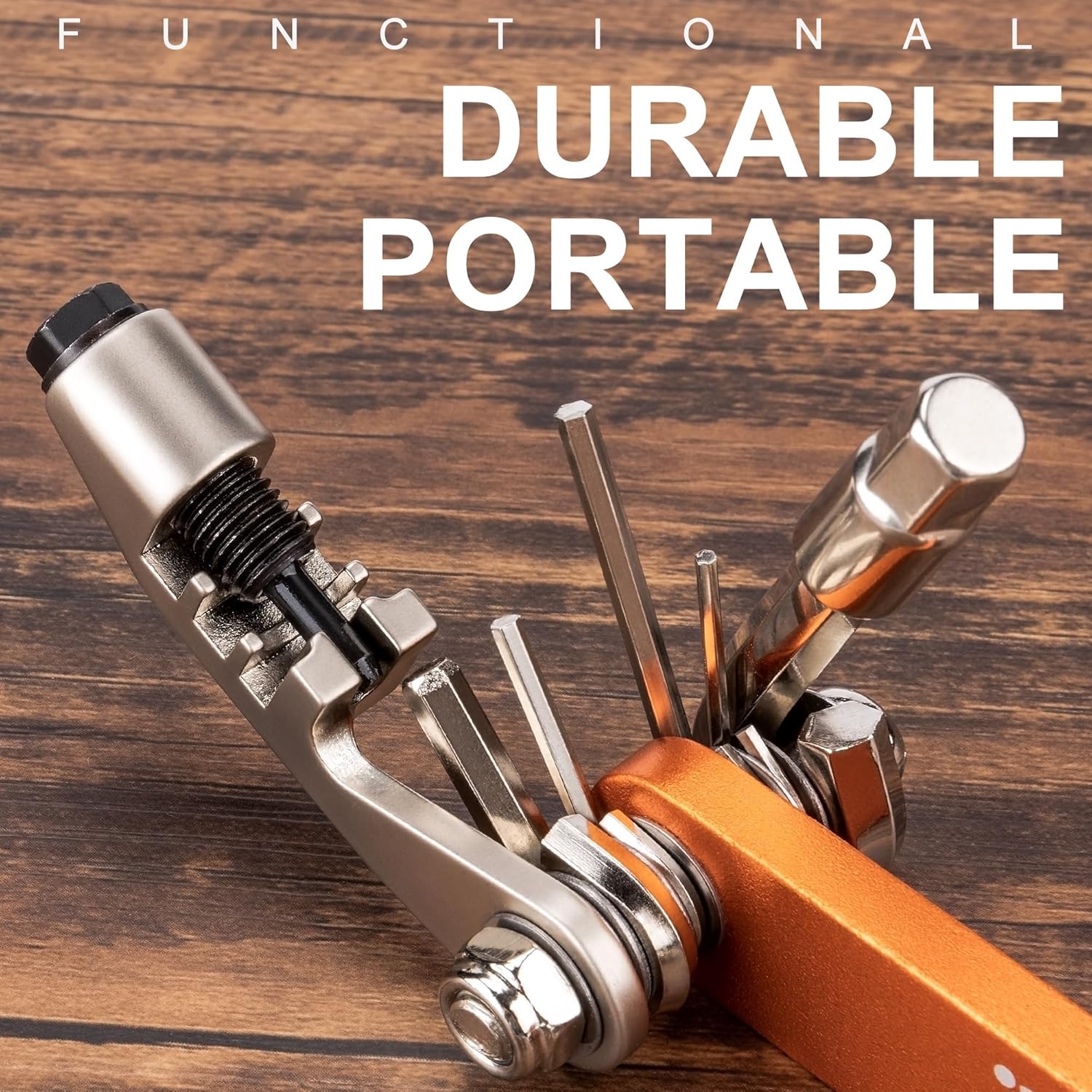 Thumbnail 1 de Multifunction Bike Tool Set 15-in-1