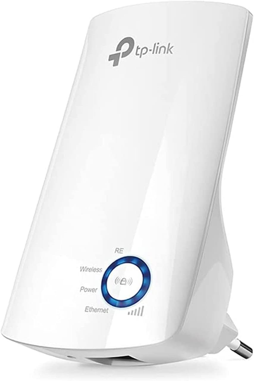 Detalle de TP-Link TL-WA850RE: Repetidor WiFi 4 de 300 Mbps con puerto Ethernet
