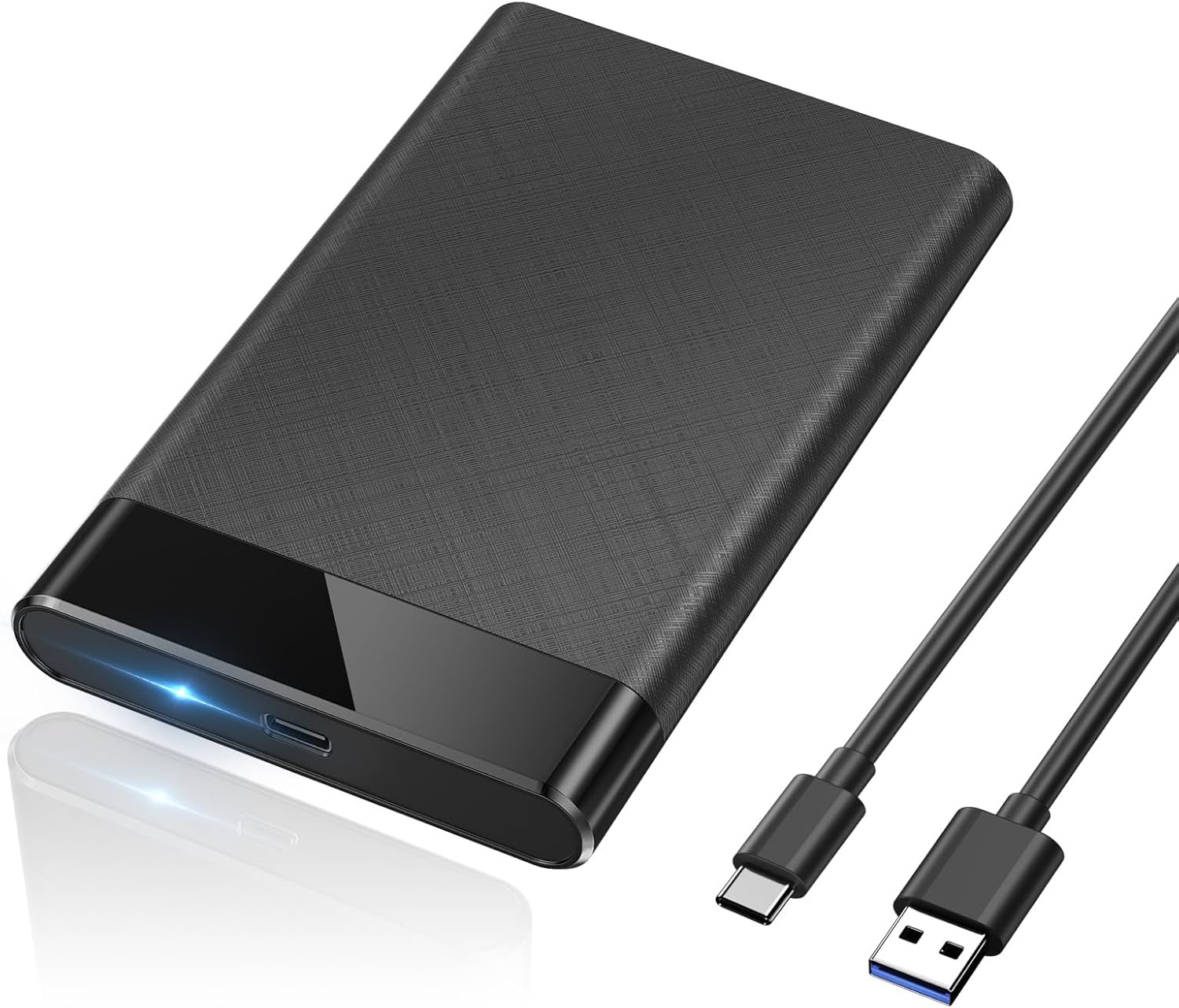 POSUGEAR Festplattengehäuse 2,5 Zoll USB C 3.1 6 Gbps