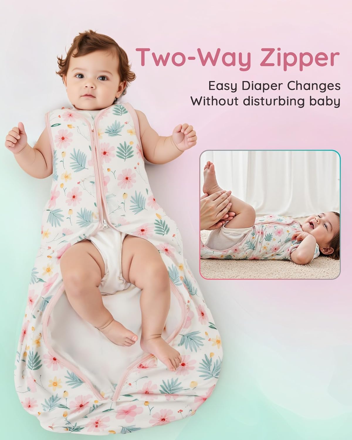 Thumbnail 2 de Lilian&Gema 0.5 TOG Baby Sleeping Bag for 12-18 Months – Lightweight Summer Sleepsack