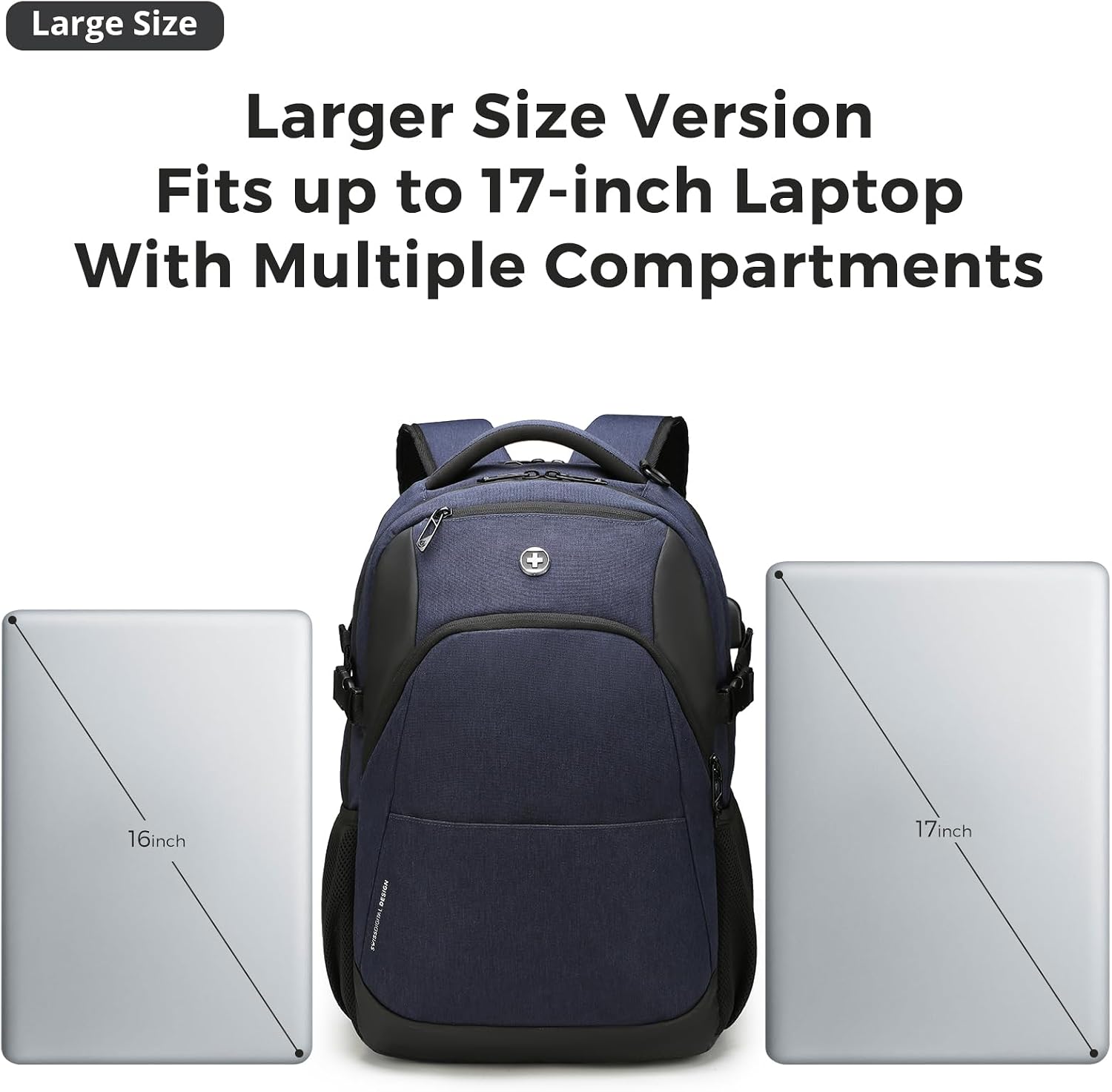 Detalle 1 de Swissdigital Design Laptop Backpack SD1671-12
