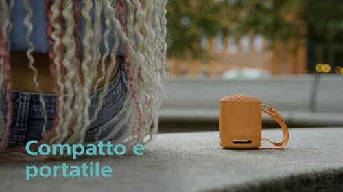 Thumbnail 5 de Sony SRS-XB100: Speaker wireless Bluetooth portatile, resistente IP67 e cinturino in Nero