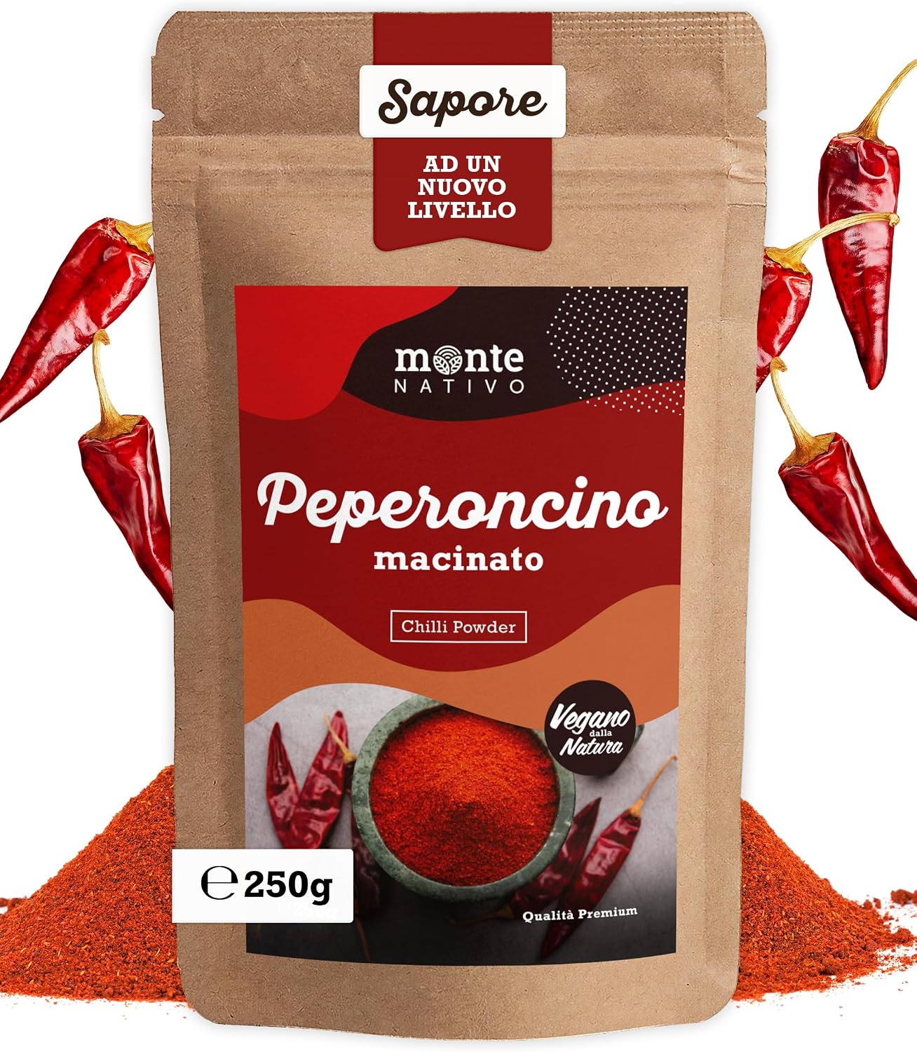 Thumbnail 6 de Fiocchi di peperoncino Monte Nativo (500 g) – peperoncino in fiocchi, speziato e versatile